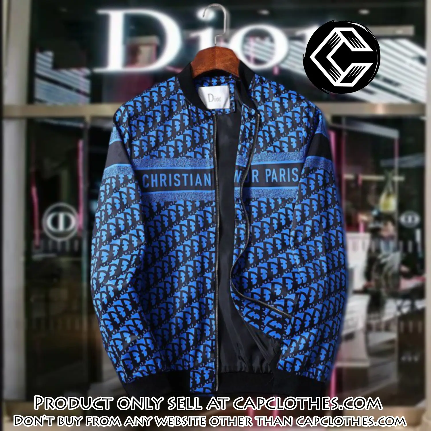 Dior luxury brand varsity zipper jacket vst1033 cc1516959